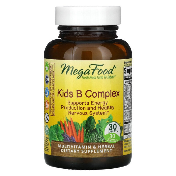 MegaFood Kids B-complex 30 tablets