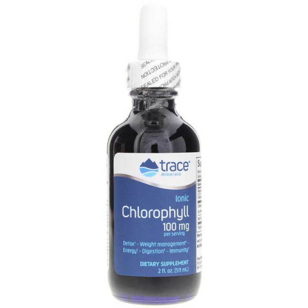 Trace Minerals Liquid Ionic Chlorophyll 100 mg 59 ml