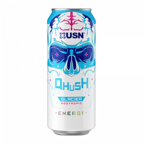 USN Qhush Energy 500 ml (Glacier Nootropic)