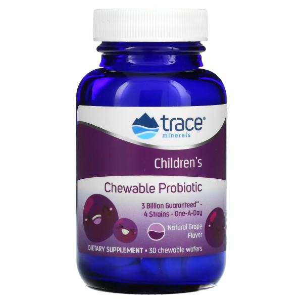Trace Minerals Children Chewable Probiotic 30 chewables