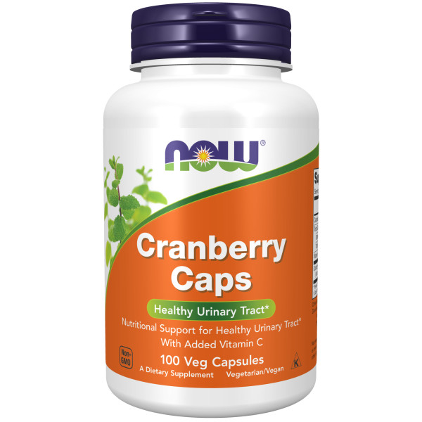 NOW Cranberry Caps 100 veg capsules