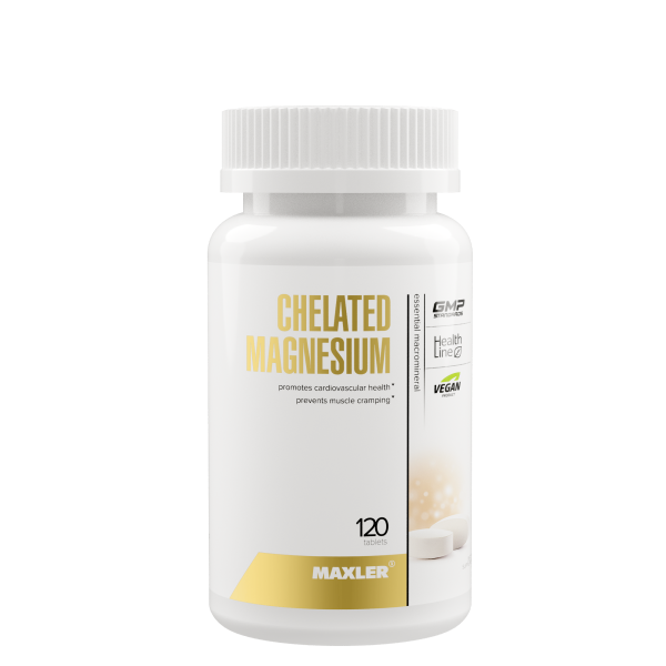 Maxler Chelated Magnesium Bisglycinate 120 tablets