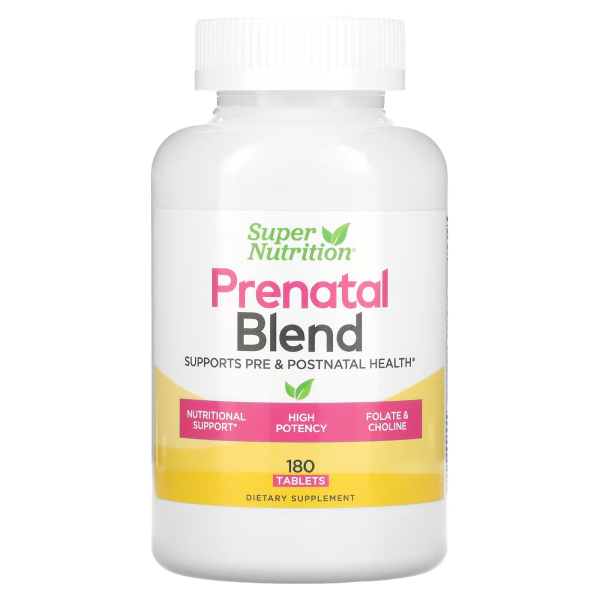 Super Nutrition PreNatal 180 tablets