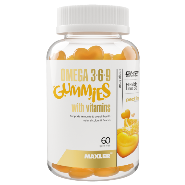 Maxler Omega 3-6-9 Gummies 60 gummies