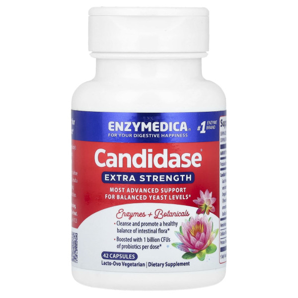 Enzymedica Candidase extra strength 42 capsules
