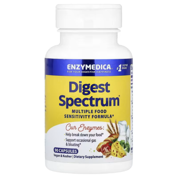 Enzymedica Ферменты для пищеварения Digest Spectrum 90 капсул