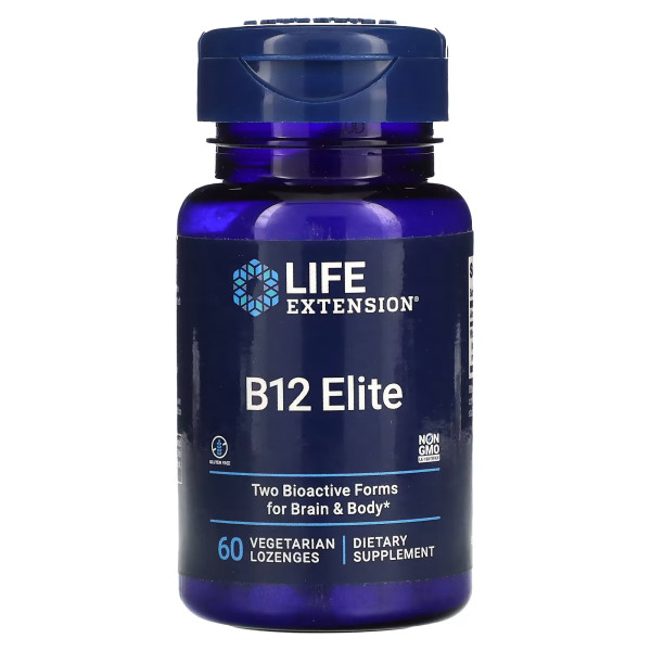 Life Extension B12 Elite 60 veg lozenges