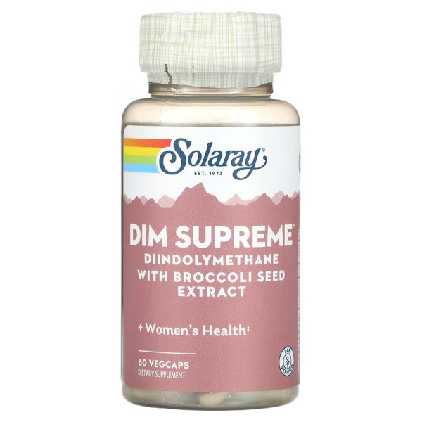Solaray DIM supreme 60 veg capsules