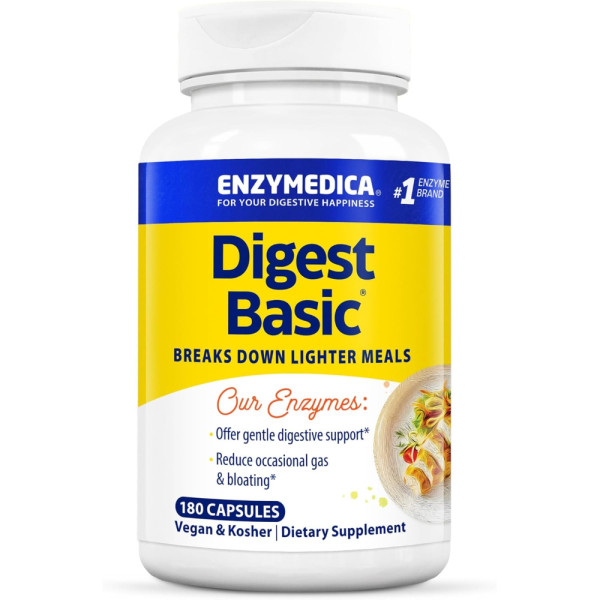 Enzymedica Ферменты для пищеварения Digest Basic 180 капсул
