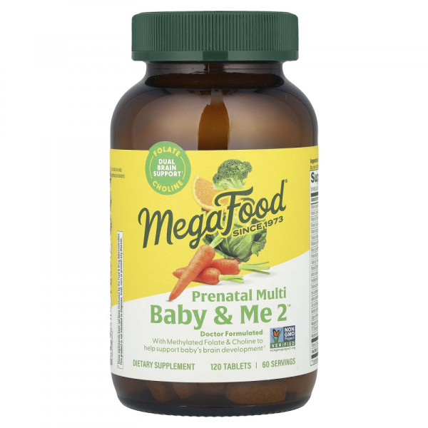 MegaFood Baby & Me 120 tablets