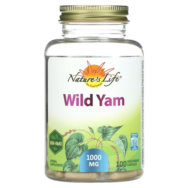 Nature's Life Wild yam 100 veg capsules