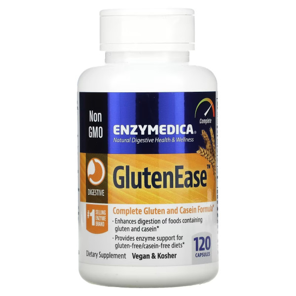 Enzymedica Усвоение Глютена GlutenEase 120 капсул
