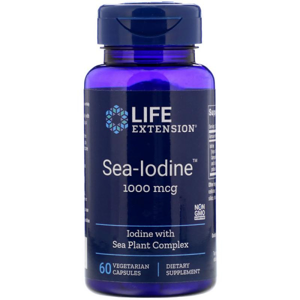 Life Extension Sea - Iodine 1000 mcg 60 veg capsules