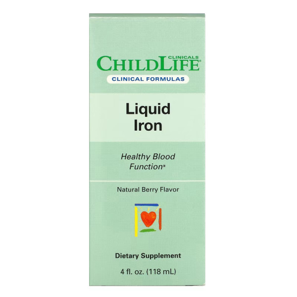 ChildLife Clinicals liquid iron 118 ml