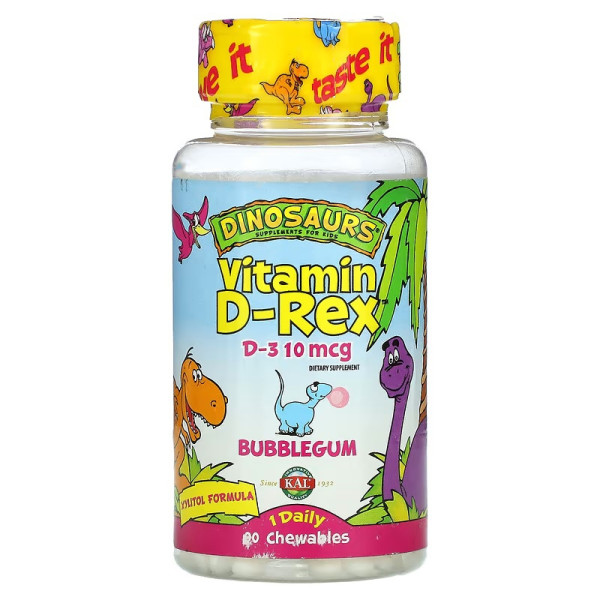 KAL Vitamin D-Rex 90 chewables