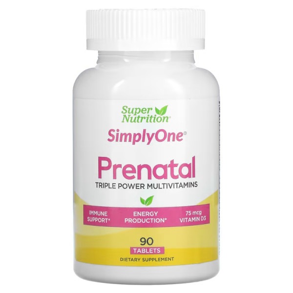 Super Nutrition SimplyOne prenatal 90 tablets
