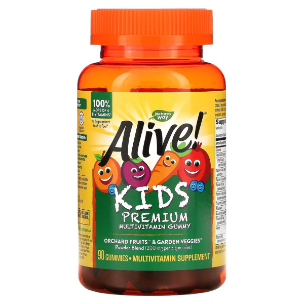 Nature's Way Alive KIDS 90 gummies