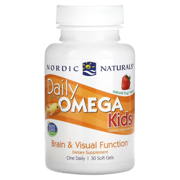 Nordic Naturals Daily Omega Kids 340 mg 30 softgels