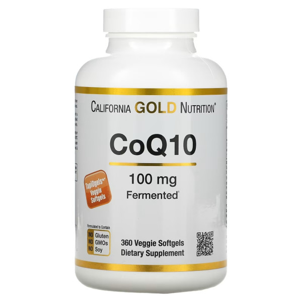 California GOLD Nutrition CoQ10 100 mg 360 veg softgels