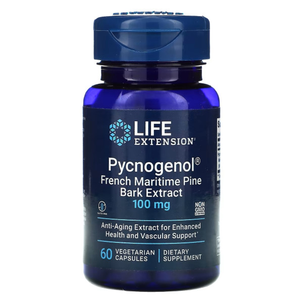Life Extension Pycnogenol 100 mg 60 veg capsules