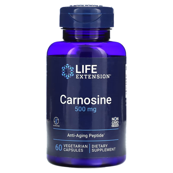 Life Extension Carnosine 500 mg 60 veg capsules