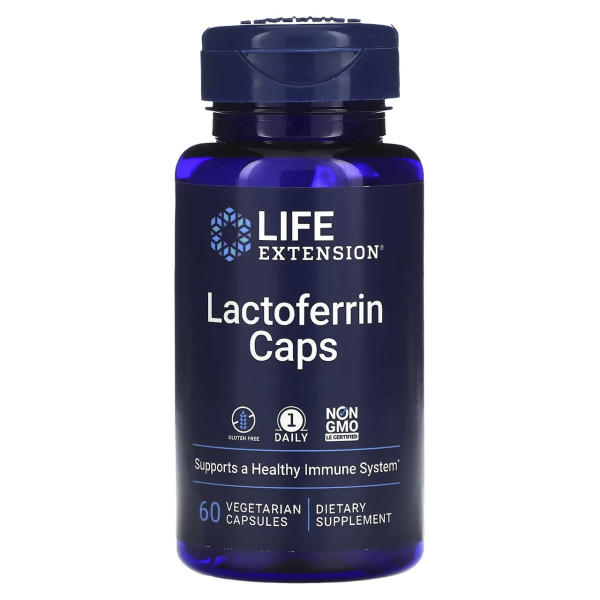 Life Extension Lactoferrin Caps 60 veg capsules