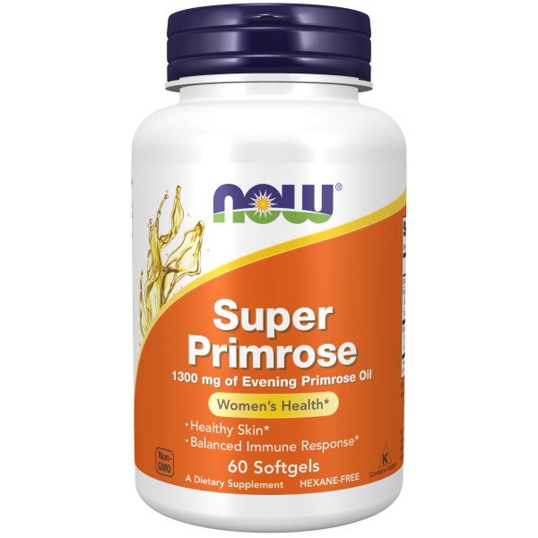 NOW Super Primrose 60 softgels