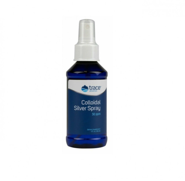 Trace Minerals Colloidal Silver 30 ppm Spray 118 ml