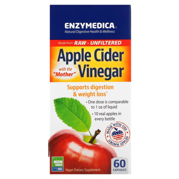 Enzymedica Apple cider vinegar 60 capsules