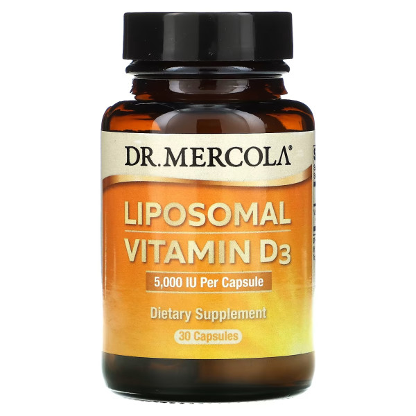 Dr. Mercola Липосомальный Витамин Д3 5000 МЕ 30 капсул