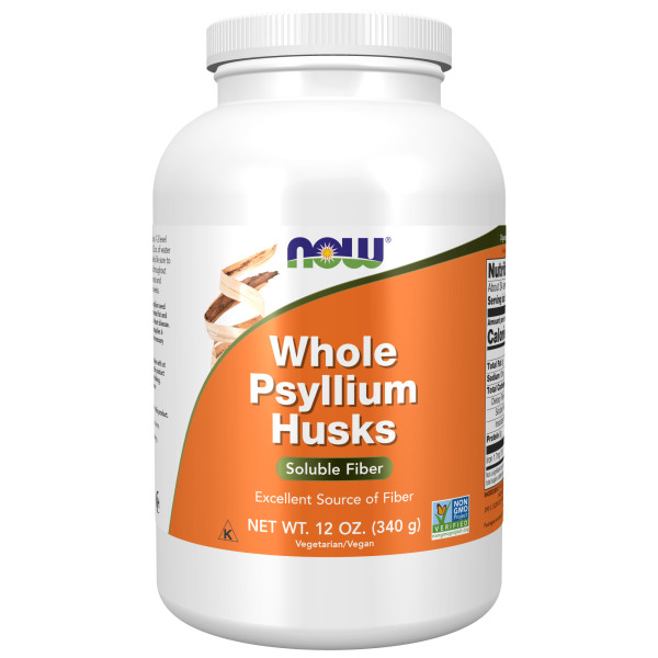 NOW Psyllium Husks Whole 340 grams