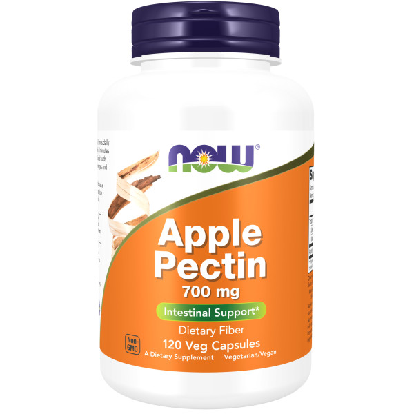 NOW Apple Pectin 700 mg 120 veg capsules
