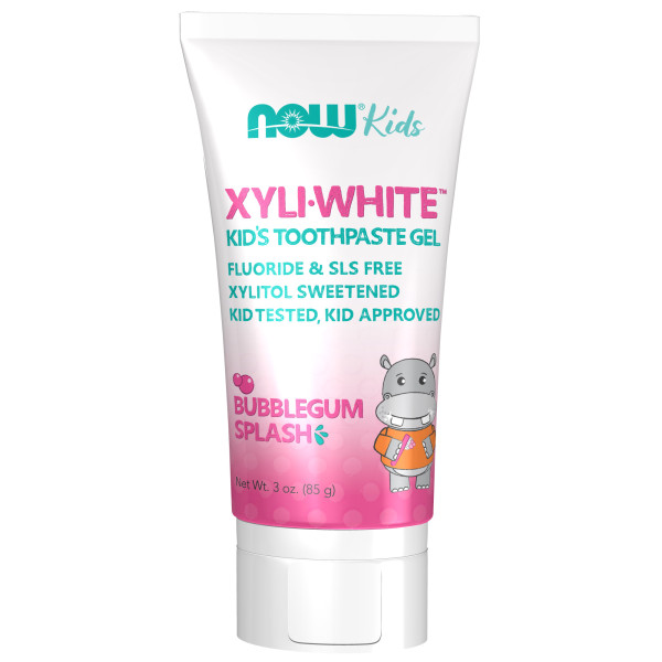 NOW Kid's Xyliwhite Bubblegum Toothpaste 85 grams