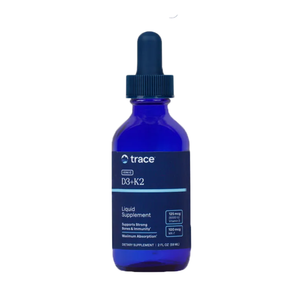 Trace Minerals Ионный Д3 + К2 жидкий 100 мкг 59 мл