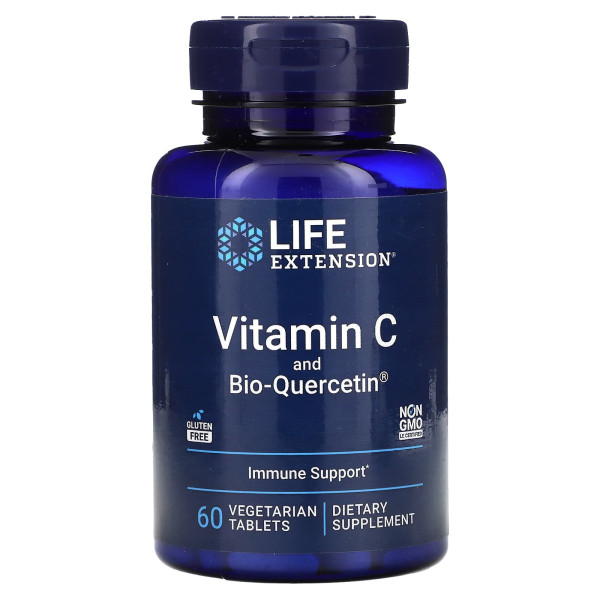 Life Extension Vitamin C and Bio-Quercetin Phytosome 60 tablets