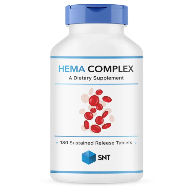 SNT Hema complex 180 tablets Срок 27.05.2026