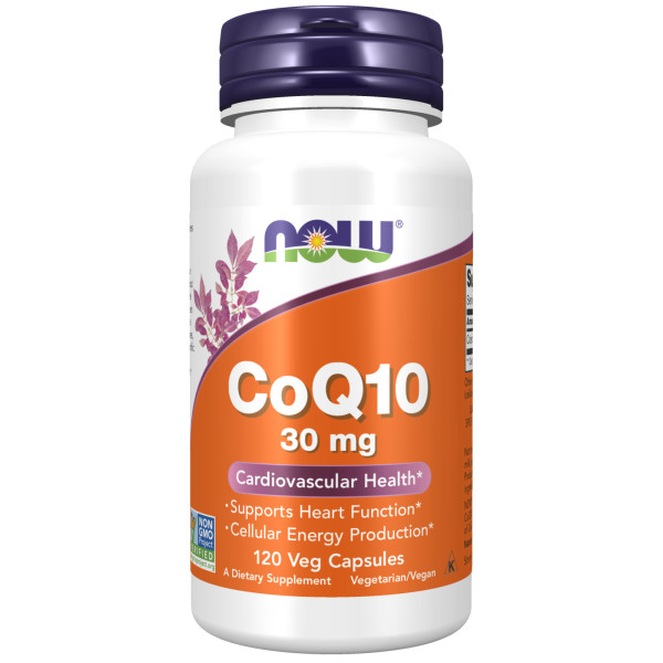 NOW CoQ10 30 mg 120 veg capsules