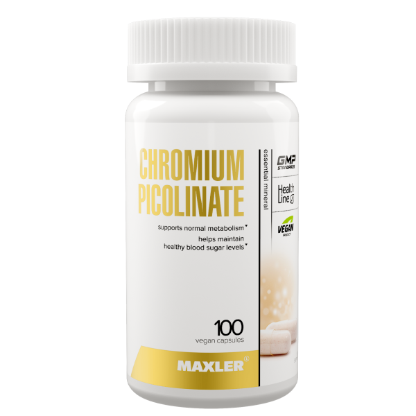 Maxler Chromium Picolinate 250 mcg 100 veg capsules