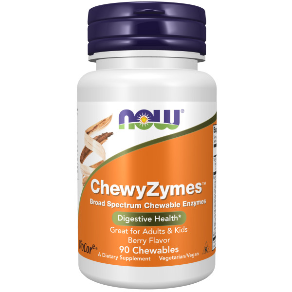 NOW Chewy Zymes 90 chewables
