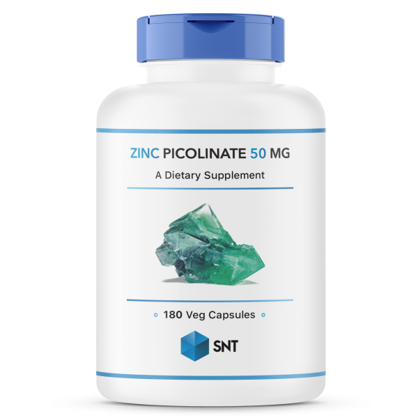 SNT Zinc Picolinate 50 mg 180 veg capsules