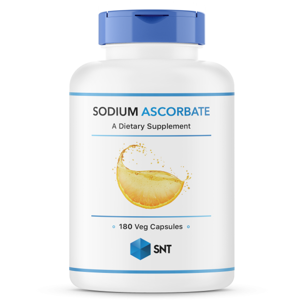 SNT Sodium Ascorbate 750 mg 180 veg capsules