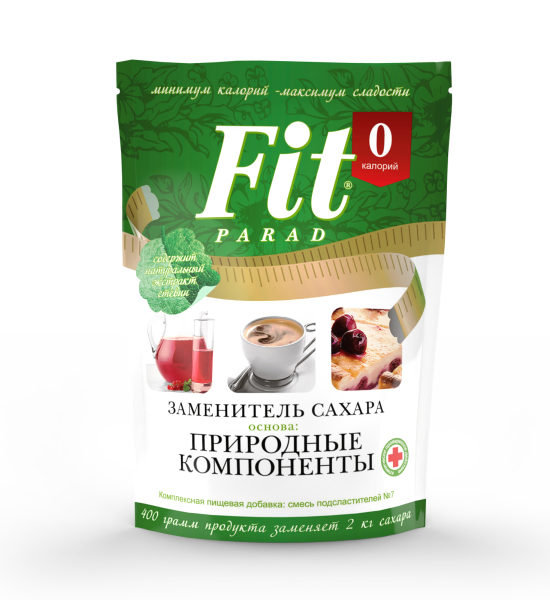 Fit Parad Заменитель сахара №7 пакет 400 грамм