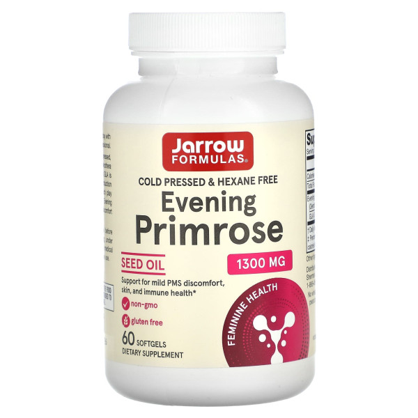 Jarrow Formulas Evening Primrose 1300 mg 60 softgels