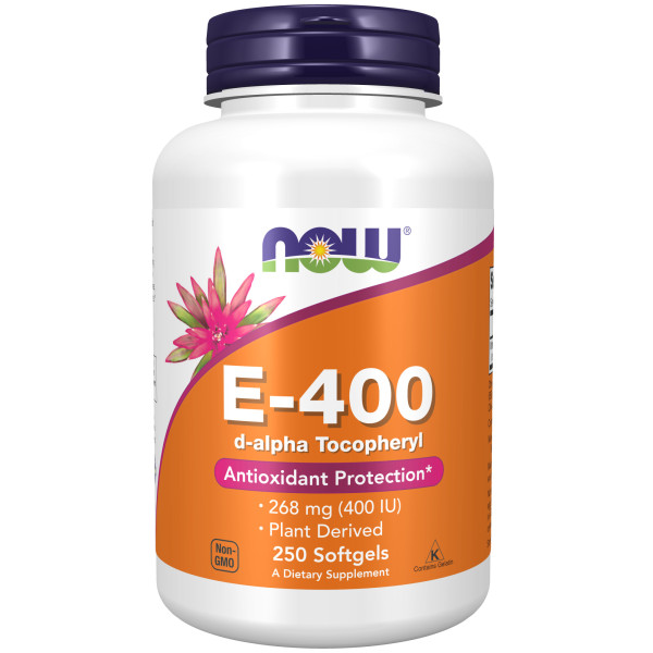 NOW E-400 d-alpha Tocopheryl 250 softgels
