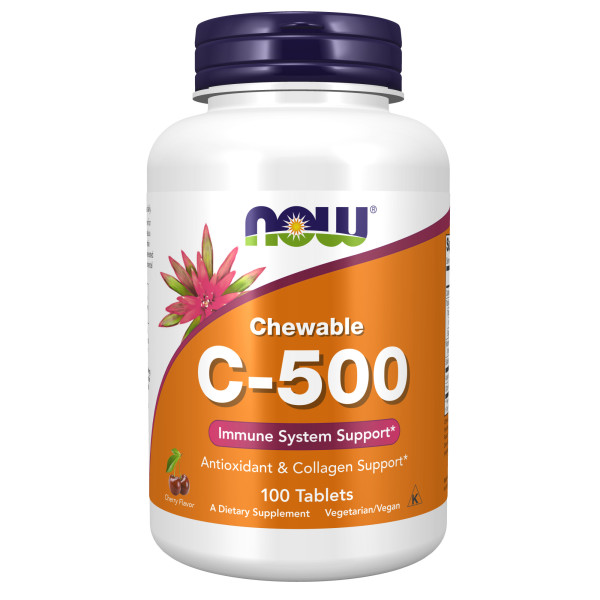 NOW Chewable C-500 100 tablets