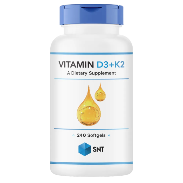 SNT Vitamin D3 + K2 240 softgels