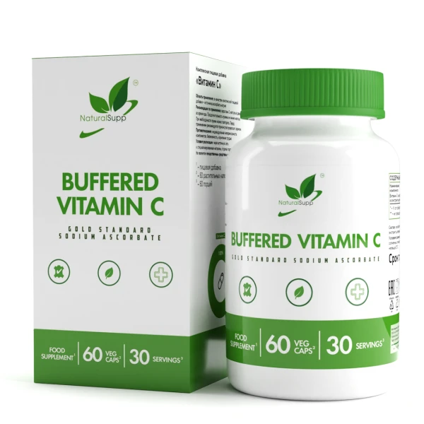 NaturalSupp Буферизированный Витамин C 60 вег капсул
