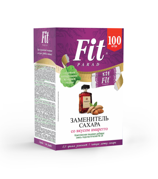 Fit Parad Заменитель сахара №28 50 гр 100 стиков (Амаретто)