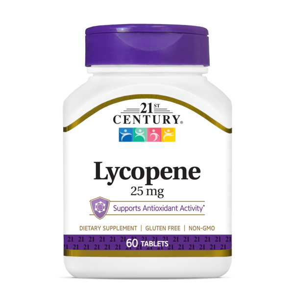 21st Century Lycopene 25 mg 60 tablets