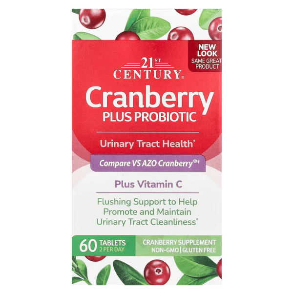 21st Century Cranberry plus Probiotic 60 tablets